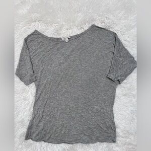 Boston Proper Gray Casual Top Size M